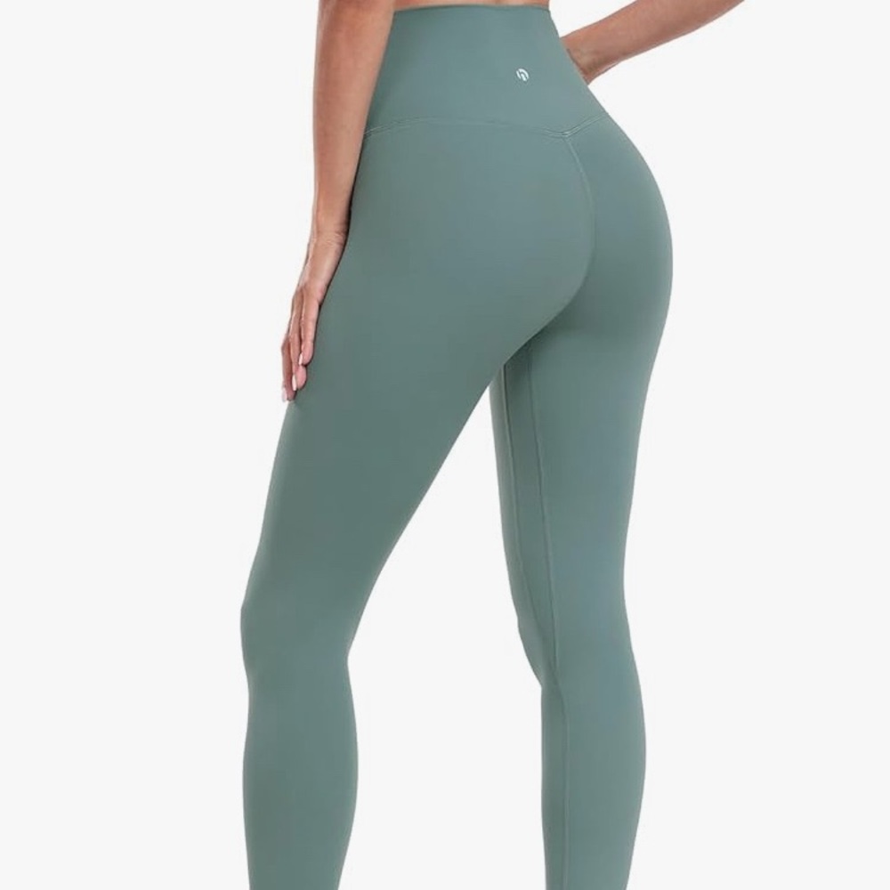 Hey nuts Green High-Rise Yoga Women’s Athletic Leggings S